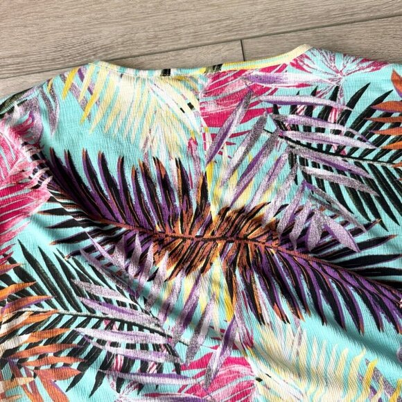 Cover Me Tropical Print Women's Swim Cover-Up - Picture 12 of 13